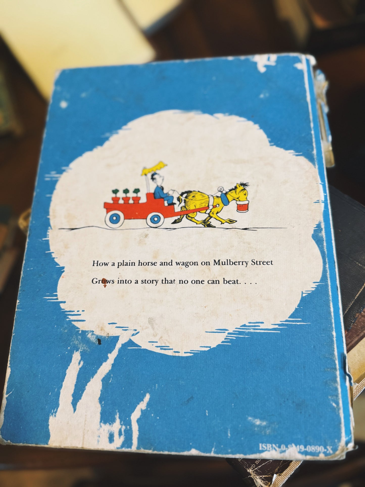 And to Think That I Saw It on Mulberry Street by Dr. Seuss – Vintage 1970s Vanguard Reprint – No Dust Jacket