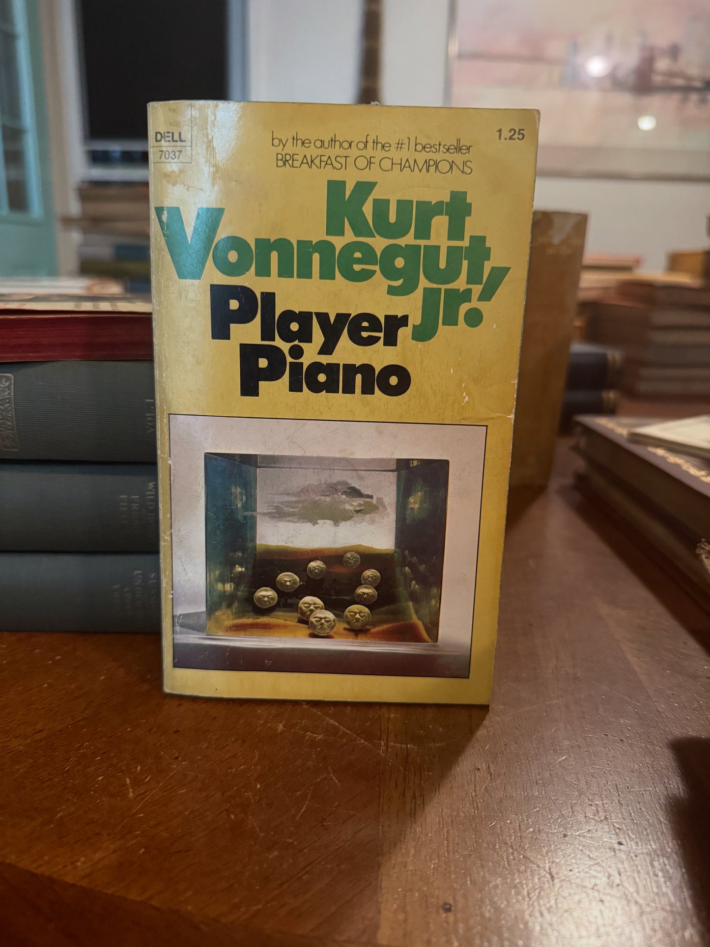 Player Piano by Kurt Vonnegut Jr. — 1974 Dell Paperback (Fourth Printing)