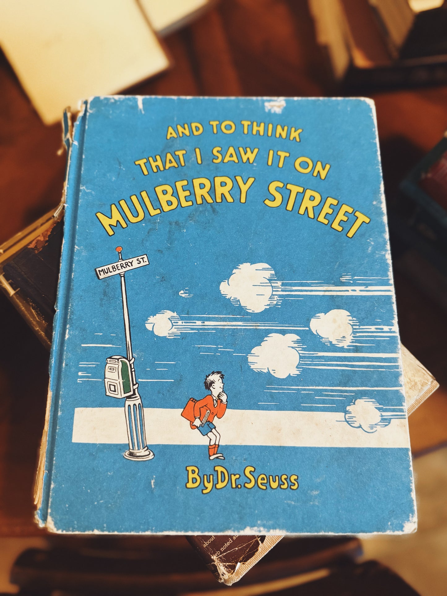 And to Think That I Saw It on Mulberry Street by Dr. Seuss – Vintage 1970s Vanguard Reprint – No Dust Jacket