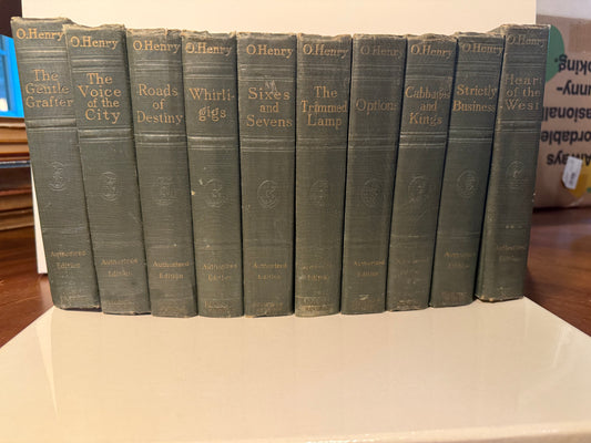 O. Henry Vintage Book Set – Authorized Edition (10 Volumes)